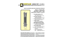 C-108 Series `FRP` Plastic Filter Chambers Brochure