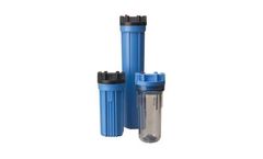 Model Series GPO,GNO,GSO - Inline Plastic Filter Chambers