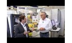The CMM in an automated manufacturing cell - Video