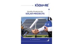 B2B Solar Products - Brochure