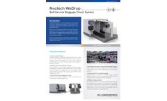 NUCTECH WeDrop - Self-Service Bag Drop System - Brochure