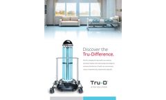 Tru-D - Model Classic - Portable UVC Disinfection System - Brochure