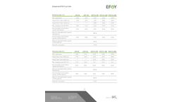 EFOY Pro - Model EFOY & EFOY Pro Series - Fuel Cells - Brochure