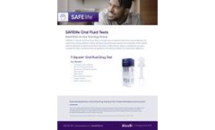SAFElife - Multi-Drug Oral Fluid Tests Kit- Brochure