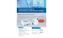 Fentanyl - Model RYAN - Urine Detection Analyzer - Brochure