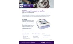 PETlife - Immunofluorescence Analyzer - Brochure