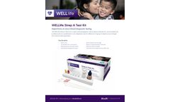 WELLlife - Strep A Test Kit - Brochure