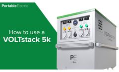 How To Use A Voltstack 5K E-Generator | Easy-To-Use Portable Power Station - Video