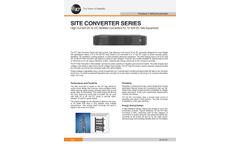 ICT - Model Site Converter Series - High Current DC to DC Isolated Converters - DataSheet