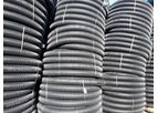 Slotted Bendable Corrugated PE Pipes In Coils for Drainages and Collection Systems