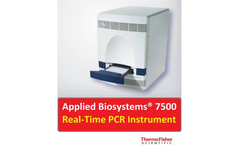 Model Applied Biosystems 7500  - Real-Time PCR System