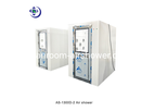 Zhisheng - Model AS-1300D-2 - Cleanroom Air Shower With HEPA Filters For Airborne Particles Removal For 2-3 Person