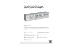 Tecloman - Container Battery Energy Storage System (including PCS) - Brochure