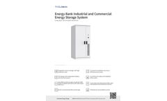 Tecloman - Energy Bank C&I Energy Storage System - Brochure