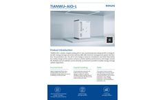 WEIHENG ECACTUS - Model TIANWU-AIO-L Series - C&I All-in-One Battery Energy Storage System - Brochure