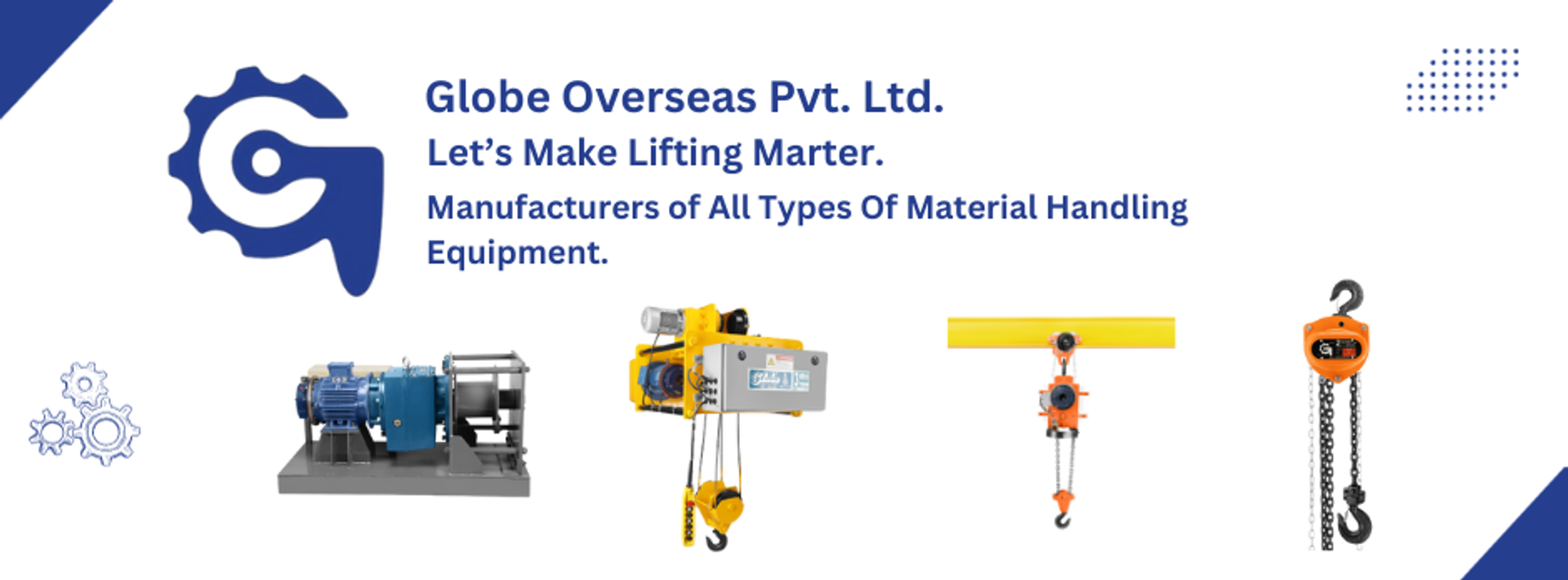 Electrical Hoist - Fix Type Electric Wire Rope Hoists By Globe Overseas ...