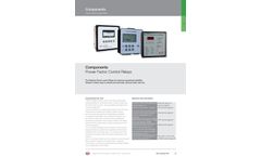 Power Factor Control Relays - Data Sheet