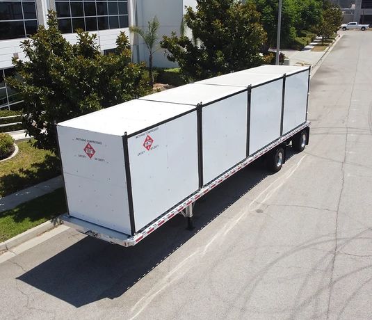 CNG Storage Tube Trailers