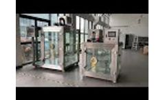 3 cubic metre test chamber and 1 cubic metre test chamber in stock - Video