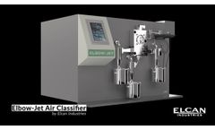Elbow Jet Air Classifier by Elcan Industries - Air Classification Equipment - Video