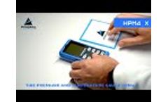 Tire Pressure and Temperature gauge for Motorsport HPM4 X - What`s news - Video