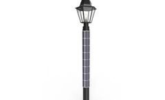 Clodesun - Vertical Solar Pole Light Street Light
