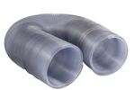 Abatement Technologies - Model H2030-12 - Clear Heavy Duty PVC Flex Duct, Wire Reinforced, 12` Dia. x 25` - 1/cs
