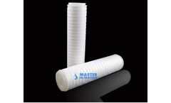 Master - Hydrophilic PTFE Membrane Pleated Filter Cartridge