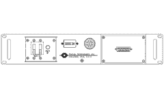 Model ETI0003-A/20/120 - Rugged Rackmount Power Distribution Unit with UPS Interface and Remote Control