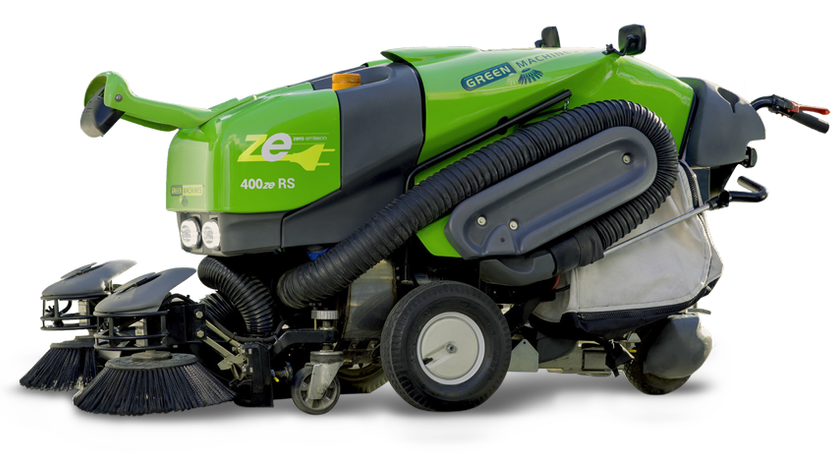 Green Machines - 400Ze - Zero-Emission, Fully Electric Sweeper By Green ...