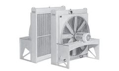 Model AOCS Series - Severe Duty Air-cooled Oil Coolers with Electric Drive