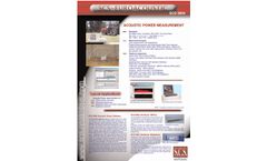 SCS-Euroacoustic - Model 9004 - Acoustic Power Measurement System - Brochure