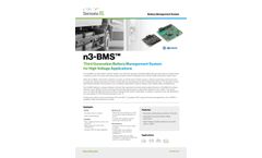 n3-BMS Third Generation Battery Management System  - Brochure