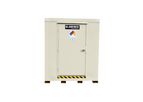2-Drum 2-hour Fire-rated Outdoor Safety Locker