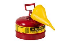 Justrite - Model Type I- 7125110 - 2.5 Gallon Steel Safety Can