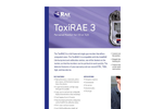 ToxiRAE - Model 3 - Portable Single-Gas Monitor Brochure