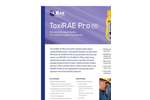 ToxiRAE Pro PID - Wireless VOC Single Gas Monitor- Brochure