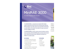 MiniRAE - Model 3000 - Wireless Handheld VOC Monitor Brochure