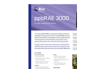 ppbRAE - Model 3000 - Wireless Handheld VOC Monitor Brochure