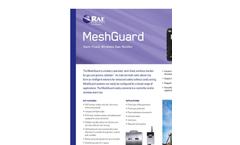 MeshGuard - Model RDK - Rapidly Deployable Fixed Gas Detection System Brochure