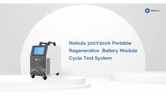 Nebula Electronics 300V100A Portable Battery Module Cycler - Video