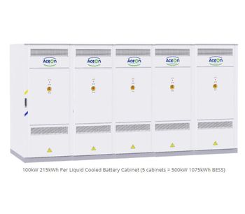 100kW 215kWh All-in One Battery Cabinet