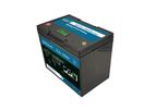 EG Solar - Model OSM100-45 - 12v 100ah Lithium Ion Lifepo4 Battery