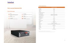 SolarEast - Model PowerCool-LFP-5000 - Rack-Mounted Energy Storage System - Brochure