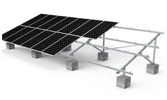 CHIKO Solar - Model ALU TW CK-GTW - Ground Solar Mounting System