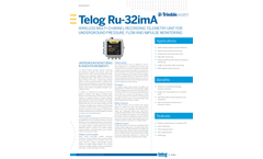 Telog - Model Ru-32imA - Wireless Multi-Channel Recording Telemetry Unit for Underground Pressure Brochure
