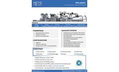 Metis - Model MPG8000 - Power Generation System - Brochure