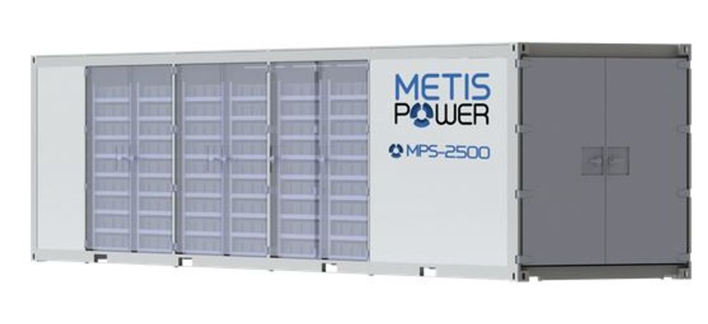 Metis - Model MPS2500 - Battery Energy Storage Systems (BESS)