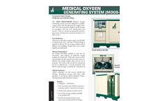 Model MOGS-50/100 - Medical Oxygen Generating System Brochure