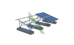 Solaracks - ZAM Zn-Al-Mg Steel Ground Mount System for Solar Farms